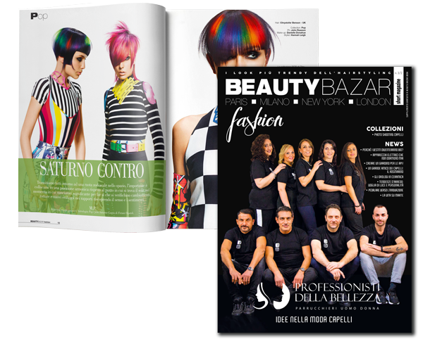 I Professionisti della Bellezza by Assunta Zara ❤️ Parrucchiere ed Estetica ad Aversa (Caserta) è sulla copertina di BEAUTY BAZAR Fashion
