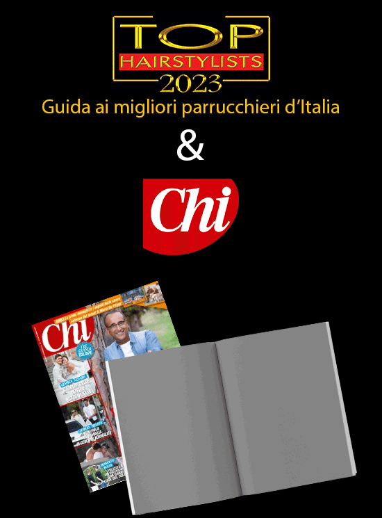 I 100 ❤️ TOP HAIRSTYLISTS 2023 – Guida ai Migliori Parrucchieri d’Italia – sono pubblicati sulla rivista CHI in edicola oggi !