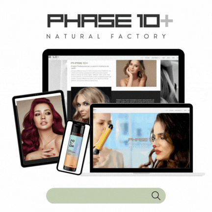 PHASE10+ ❤: scopri i Prodotti Professionali per la salute e la bellezza dei capelli sul NUOVO SITO WEB !