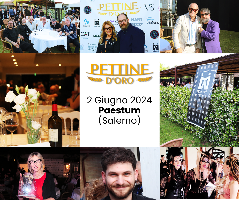 IL PETTINE D’ORO ❤️– 2 Giugno 2024 Paestum (Salerno): il Reportage dell’evento !
